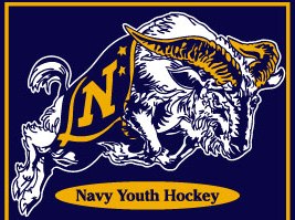hockey navy goalline youth